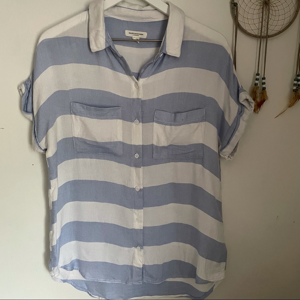 beachlunchlounge striped top Size S/P